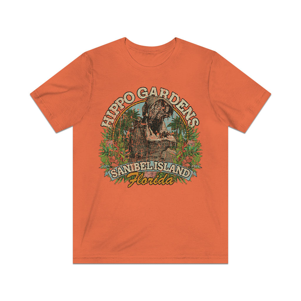 Sanibel Island Hippo Gardens 1963 Vintage Men's T-Shirt