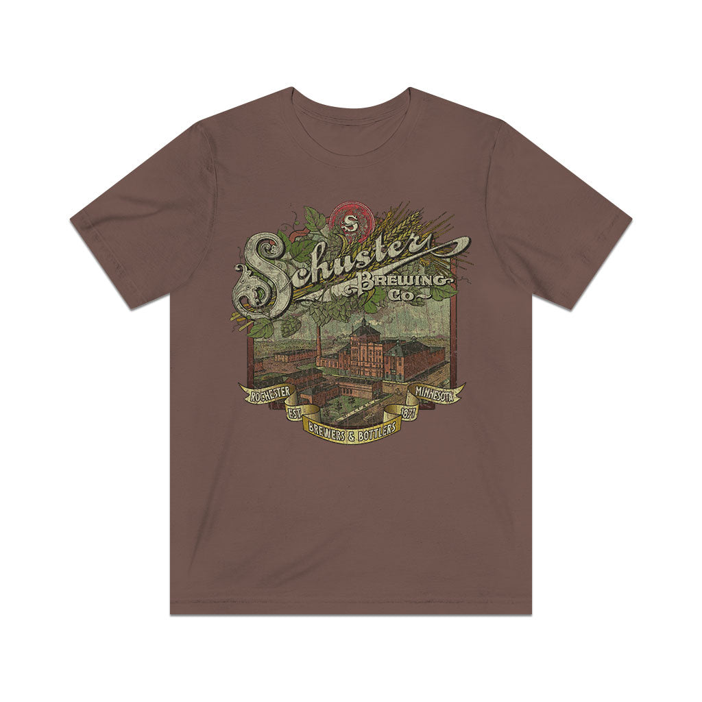 Schuster Brewing Co. 1871 Vintage Men's T-Shirt