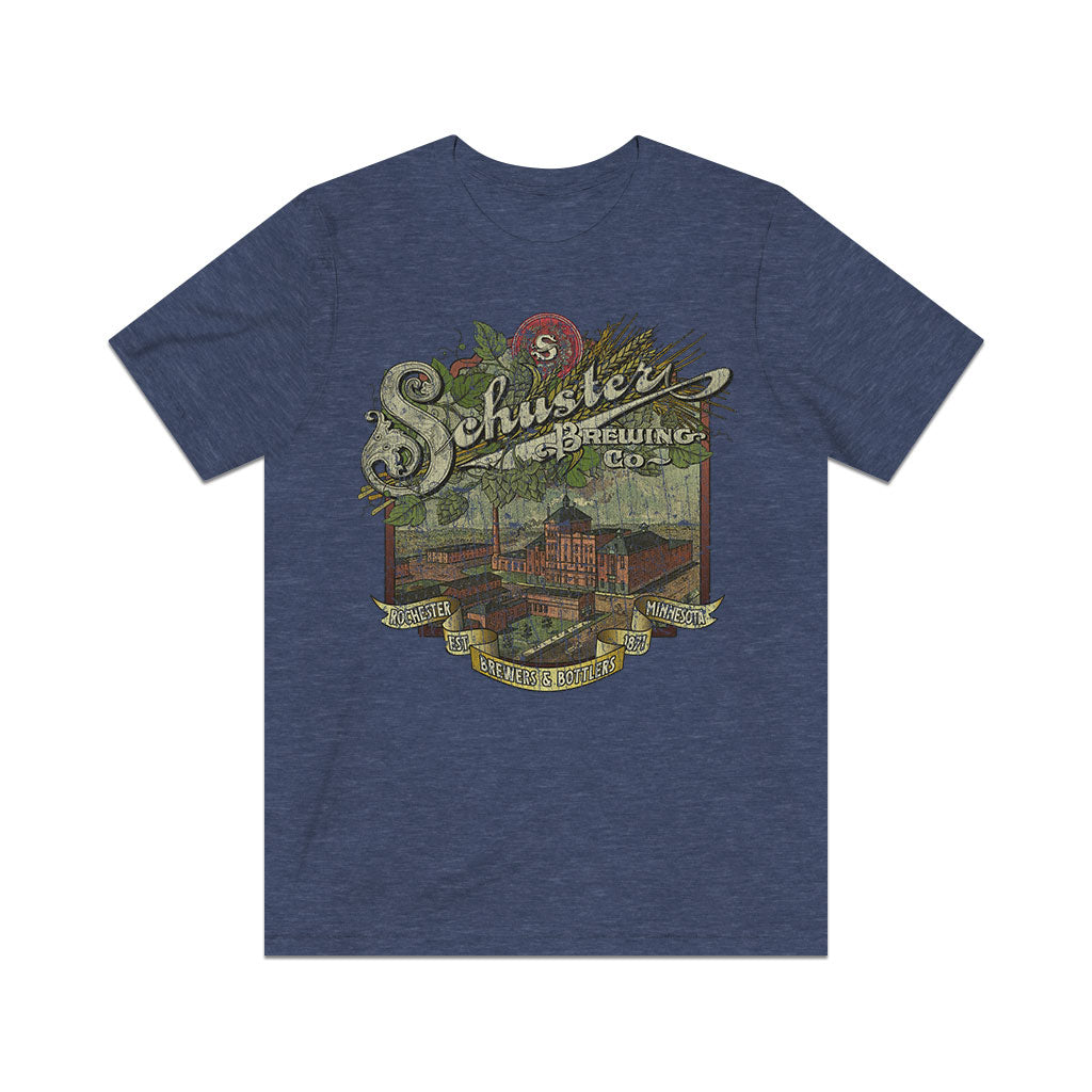 Schuster Brewing Co. 1871 Vintage Men's T-Shirt