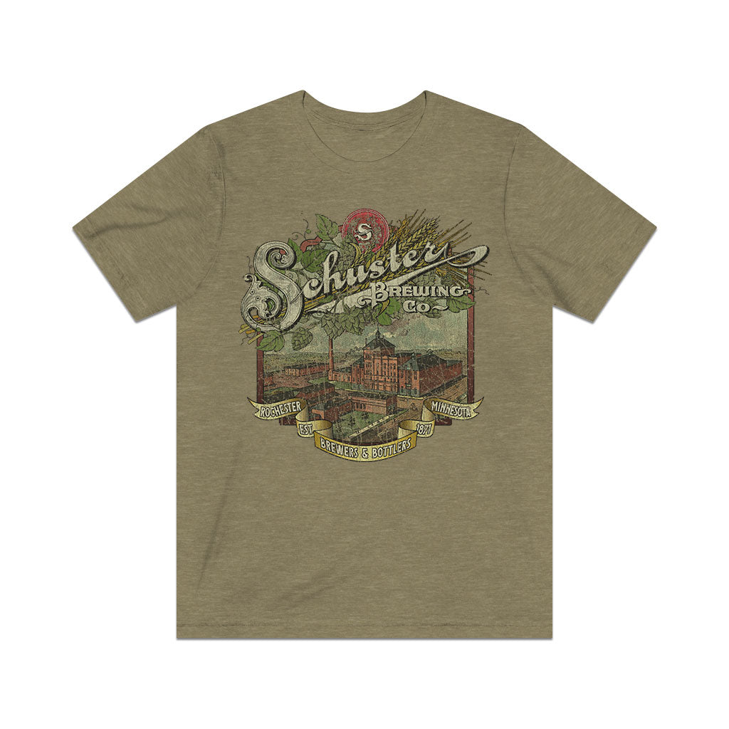Schuster Brewing Co. 1871 Vintage Men's T-Shirt