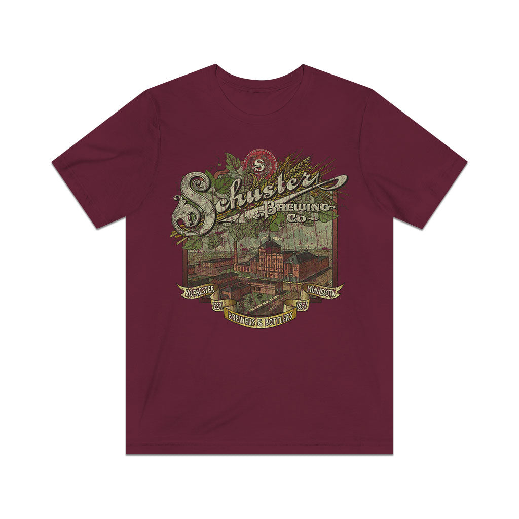 Schuster Brewing Co. 1871 Vintage Men's T-Shirt