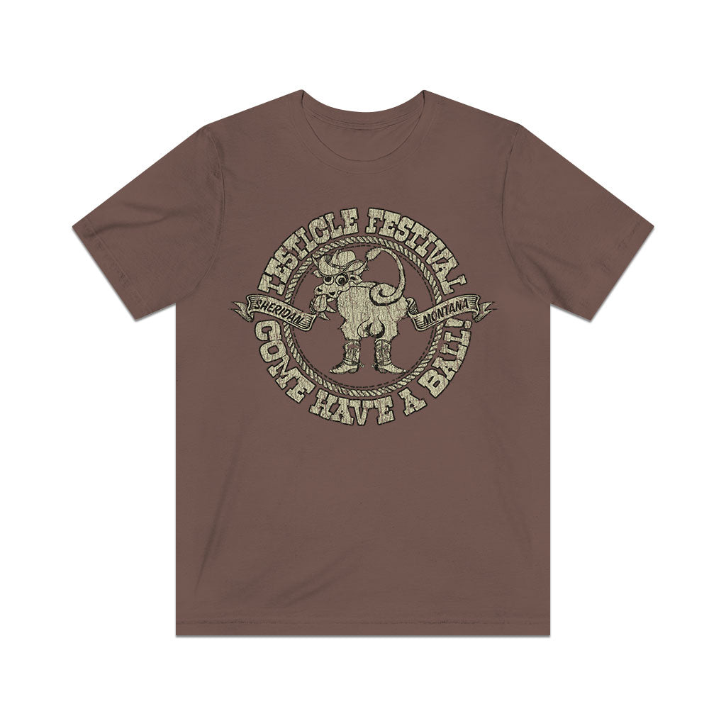 Sheridan Testicle Festival 1982 Vintage Men's T-Shirt