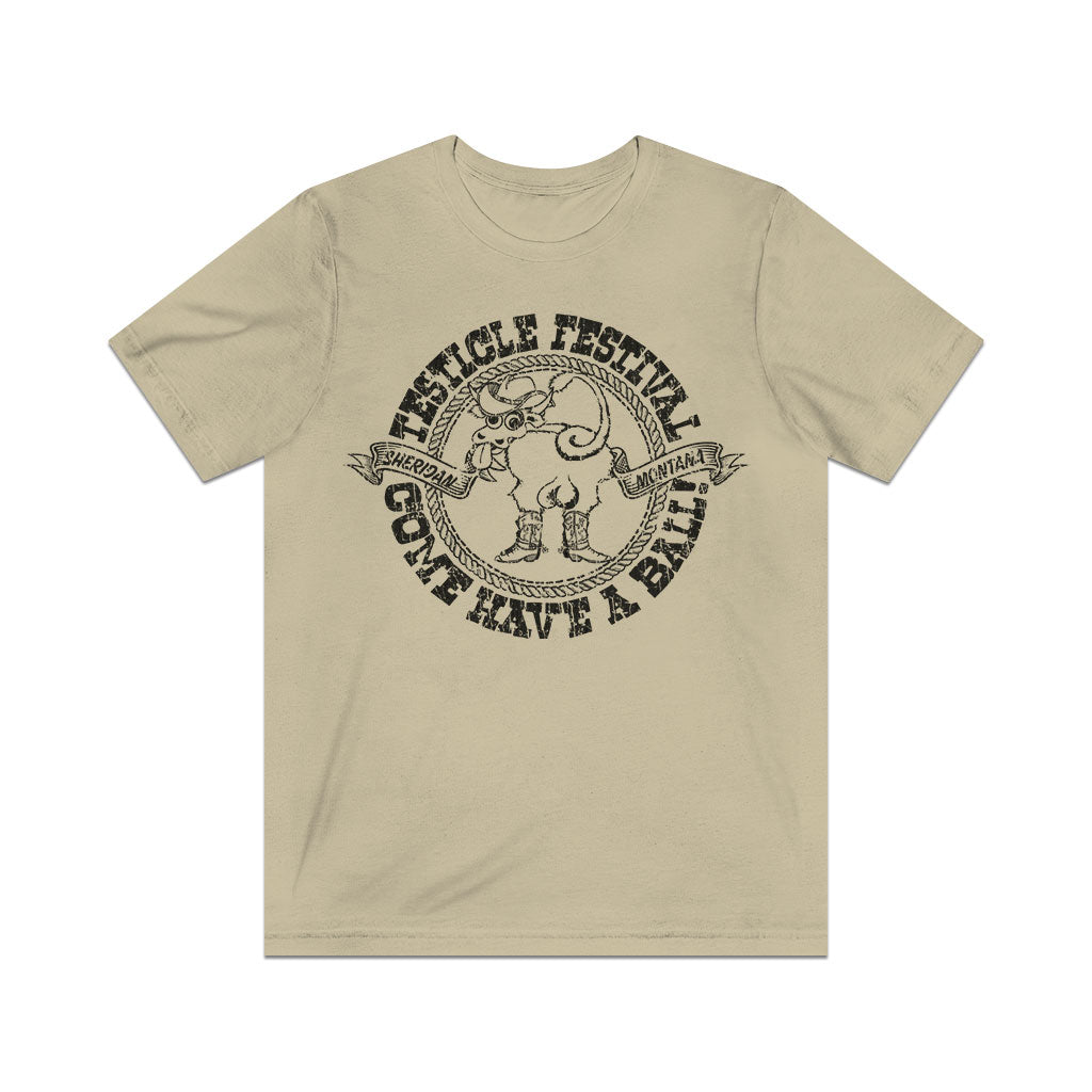 Sheridan Testicle Festival 1982 Vintage Men's T-Shirt
