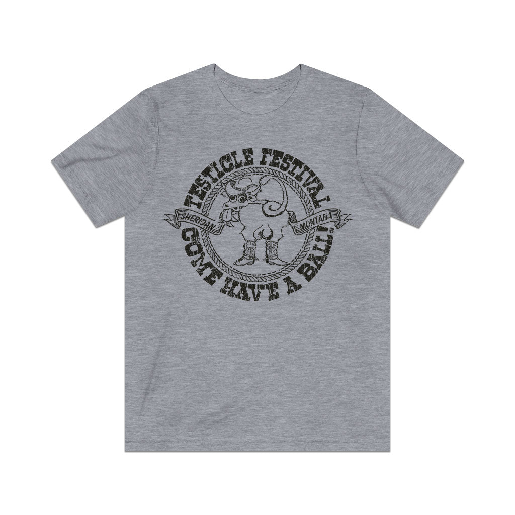 Sheridan Testicle Festival 1982 Vintage Men's T-Shirt