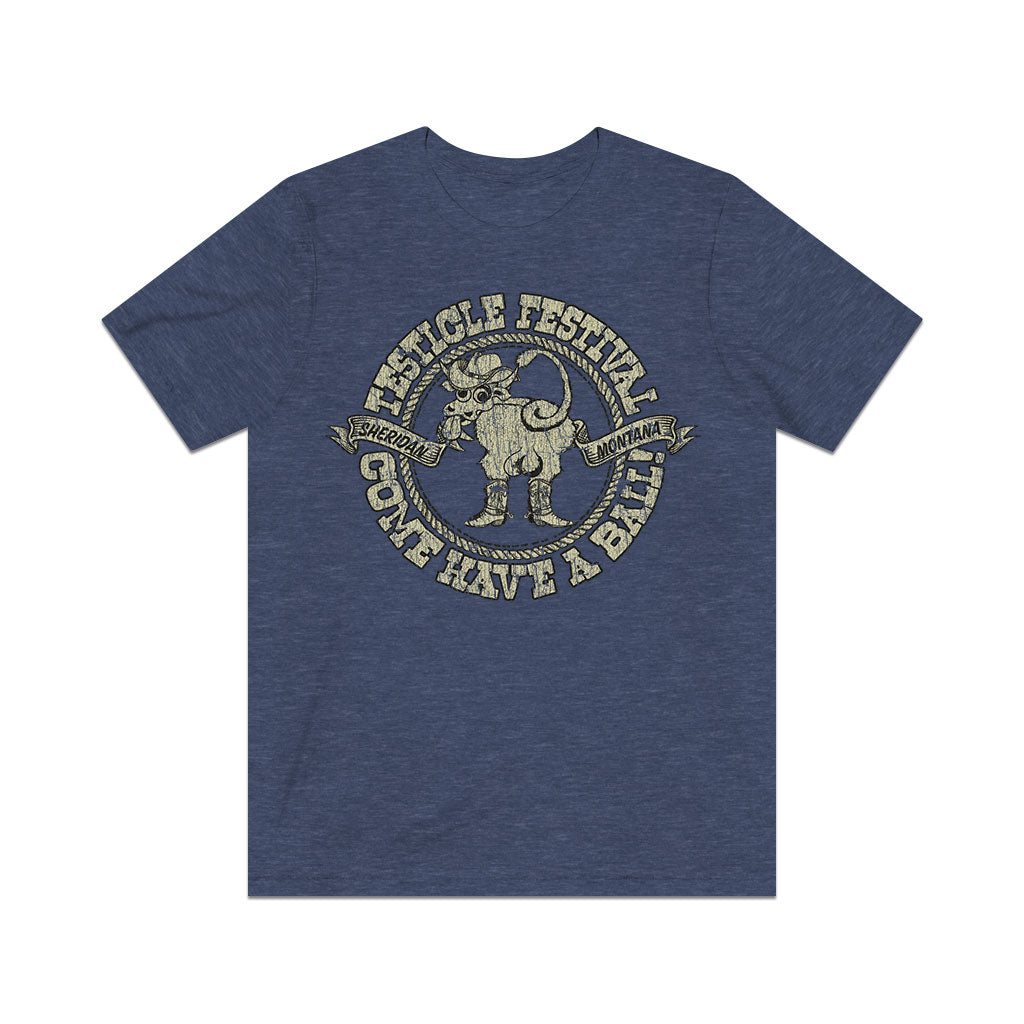 Sheridan Testicle Festival 1982 Vintage Men's T-Shirt