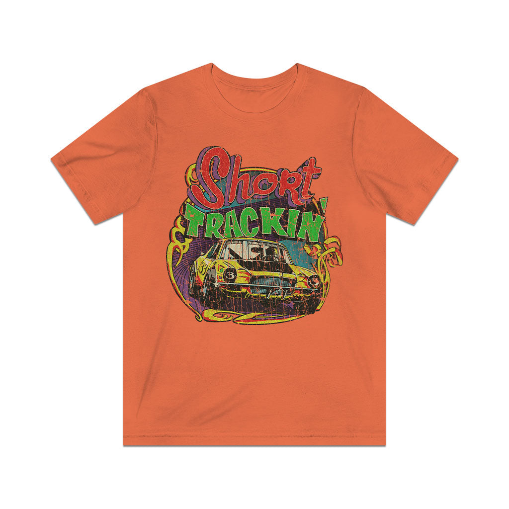 Short Trackin' 1976 Vintage Men's T-Shirt