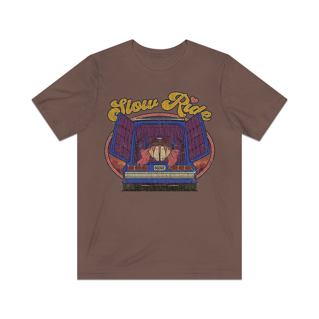 Slow Ride Boogie Van 1975 Vintage Men's T-Shirt