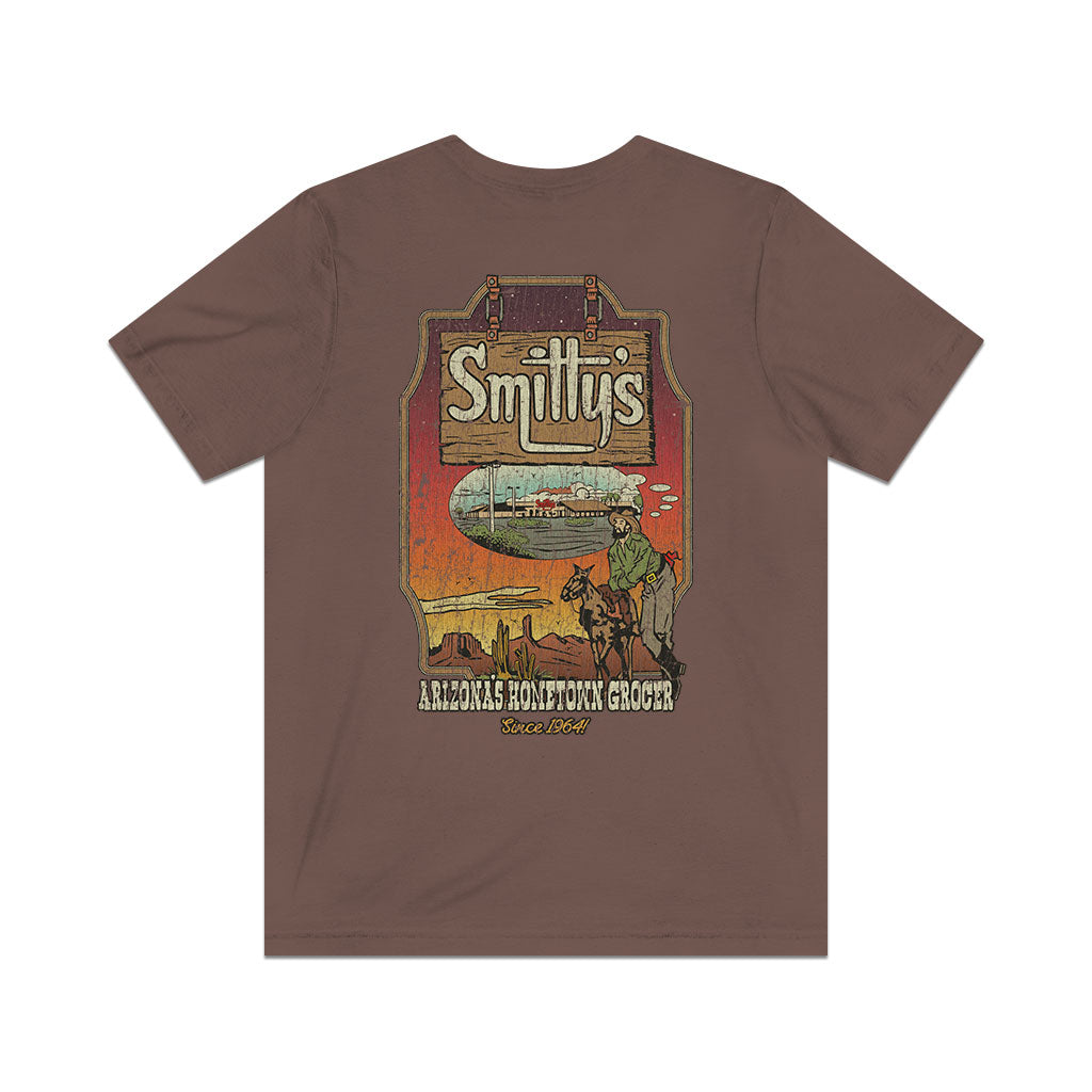 Smitty's Arizona Sunset 1964 F/B Vintage Men's T-Shirt