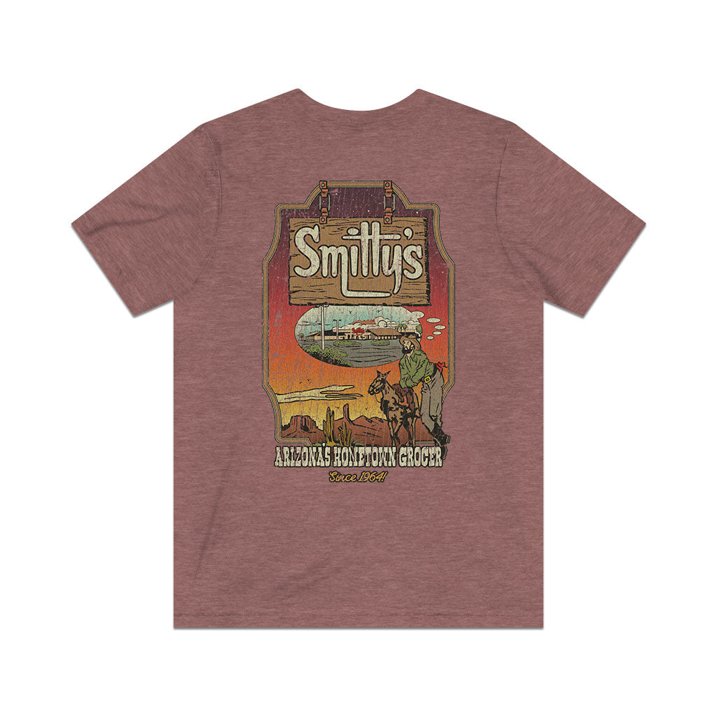 Smitty's Arizona Sunset 1964 F/B Vintage Men's T-Shirt