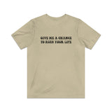 Give Me A Chance To Ruin Your Life 1978 Vintage Men's T-Shirt