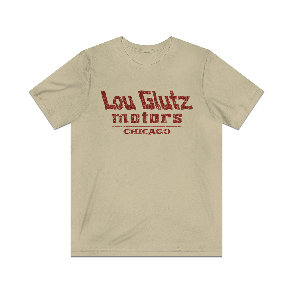 Lou Glutz Motors 1983 Vintage Men's T-Shirt