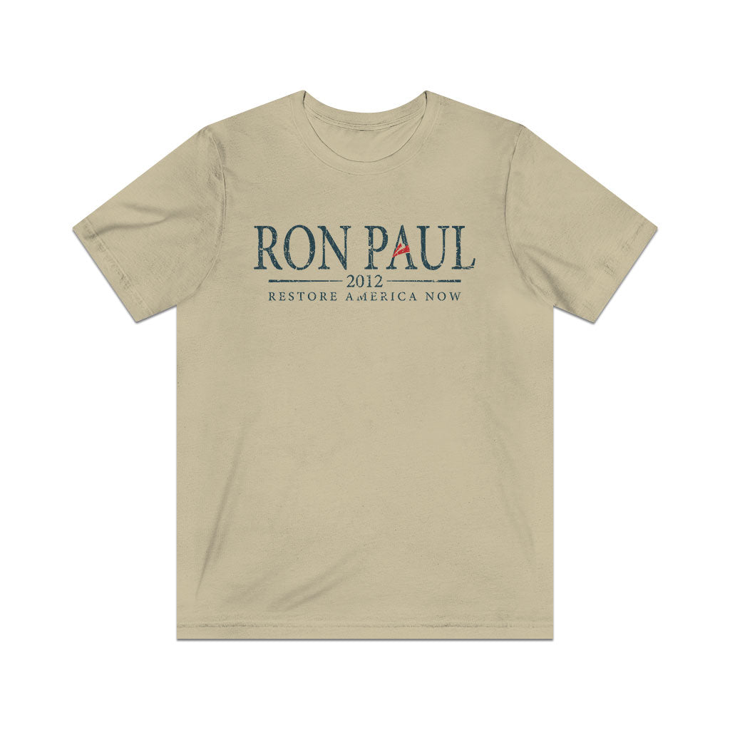 Ron Paul Restore America 2012 Vintage Men's T-Shirt