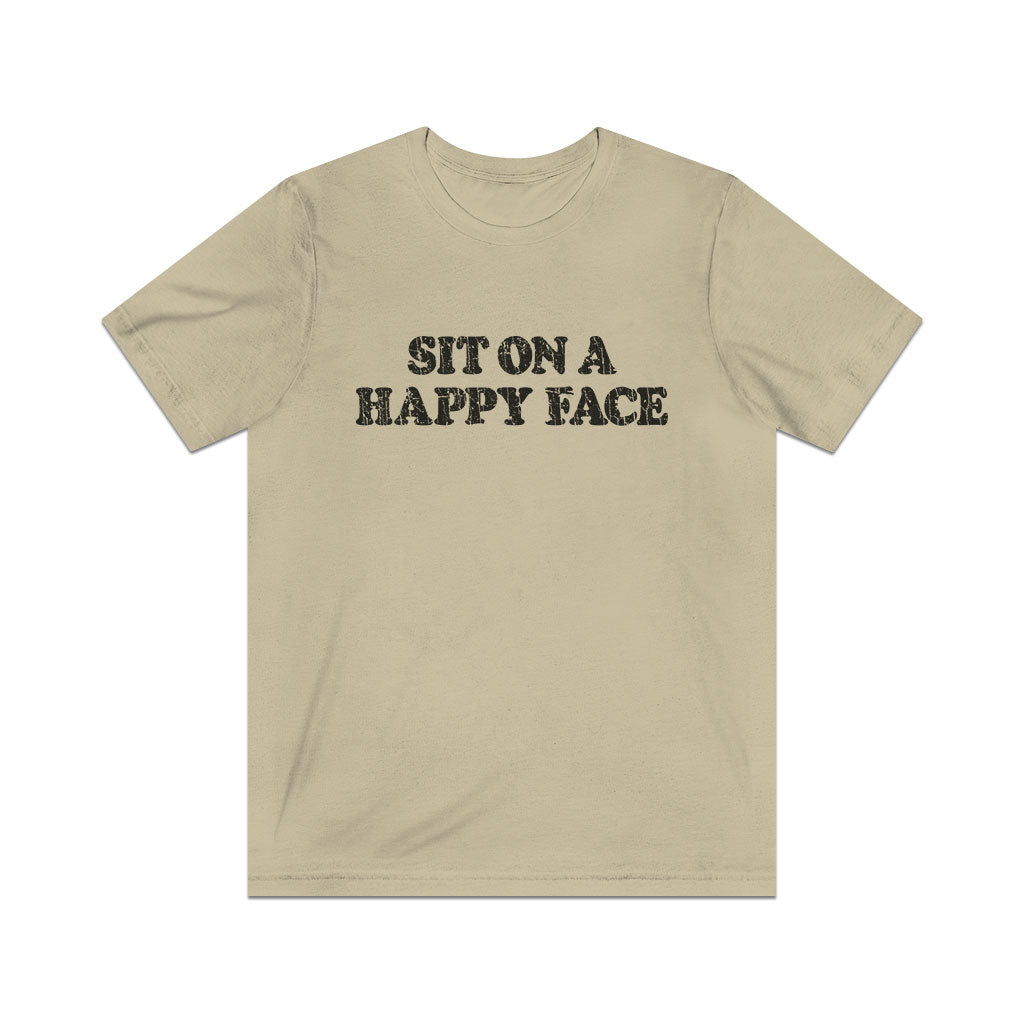 Sit on a Happy Face 1975 Vintage Men's T-Shirt