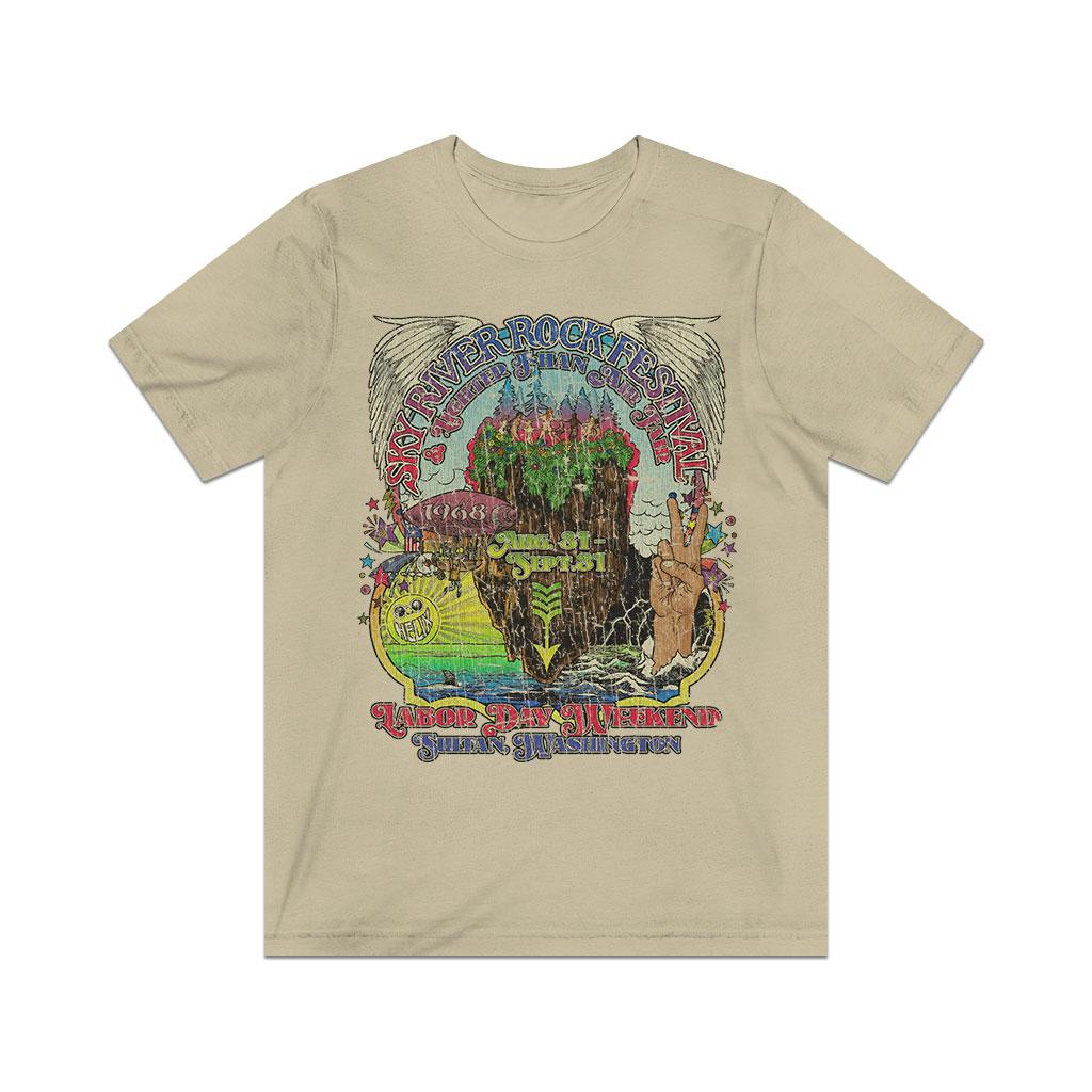 Sky River Rock Festival and Lighter Than Air Fair 1968 Vintage Men's T-Shirt