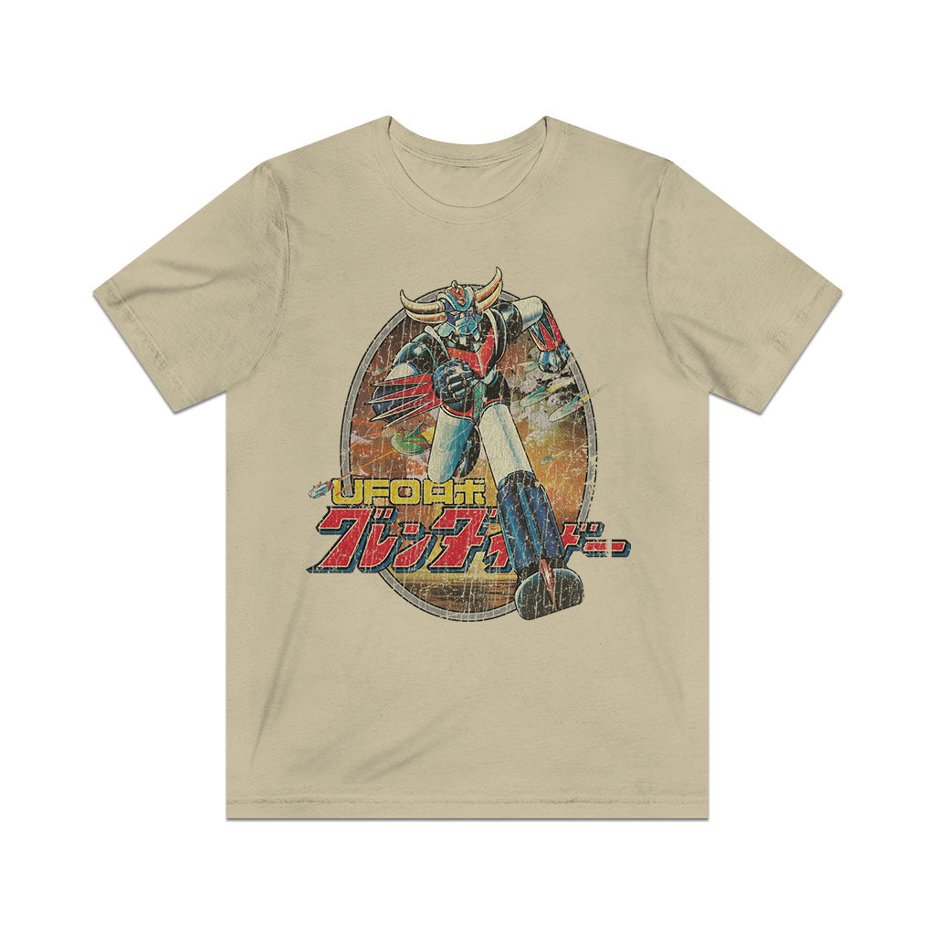 UFO Robot Grendizer 1975 Vintage Men's T-Shirt