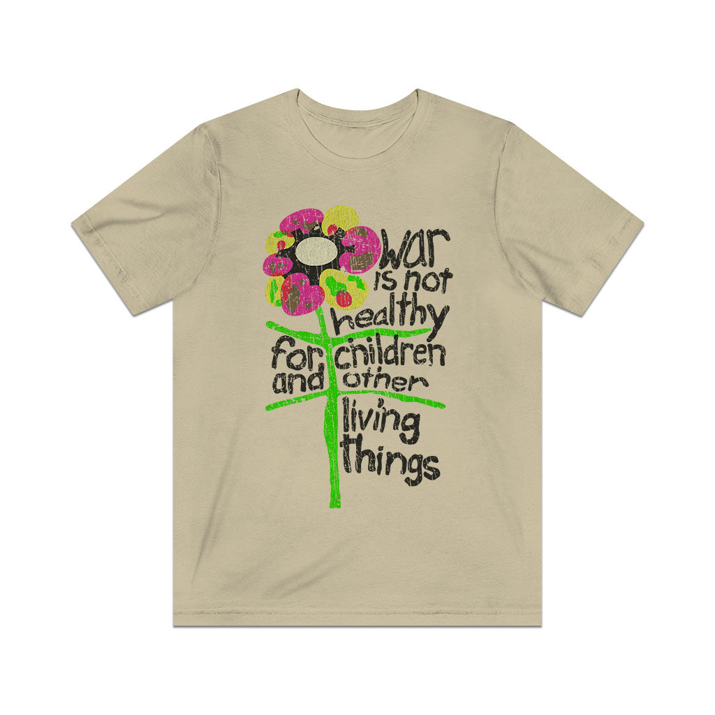 War Is Not Healthy 1967 Vintage Men's T-Shirt