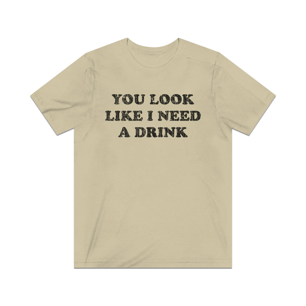 You Look Like I Need a Drink 1976 Vintage Men's T-Shirt