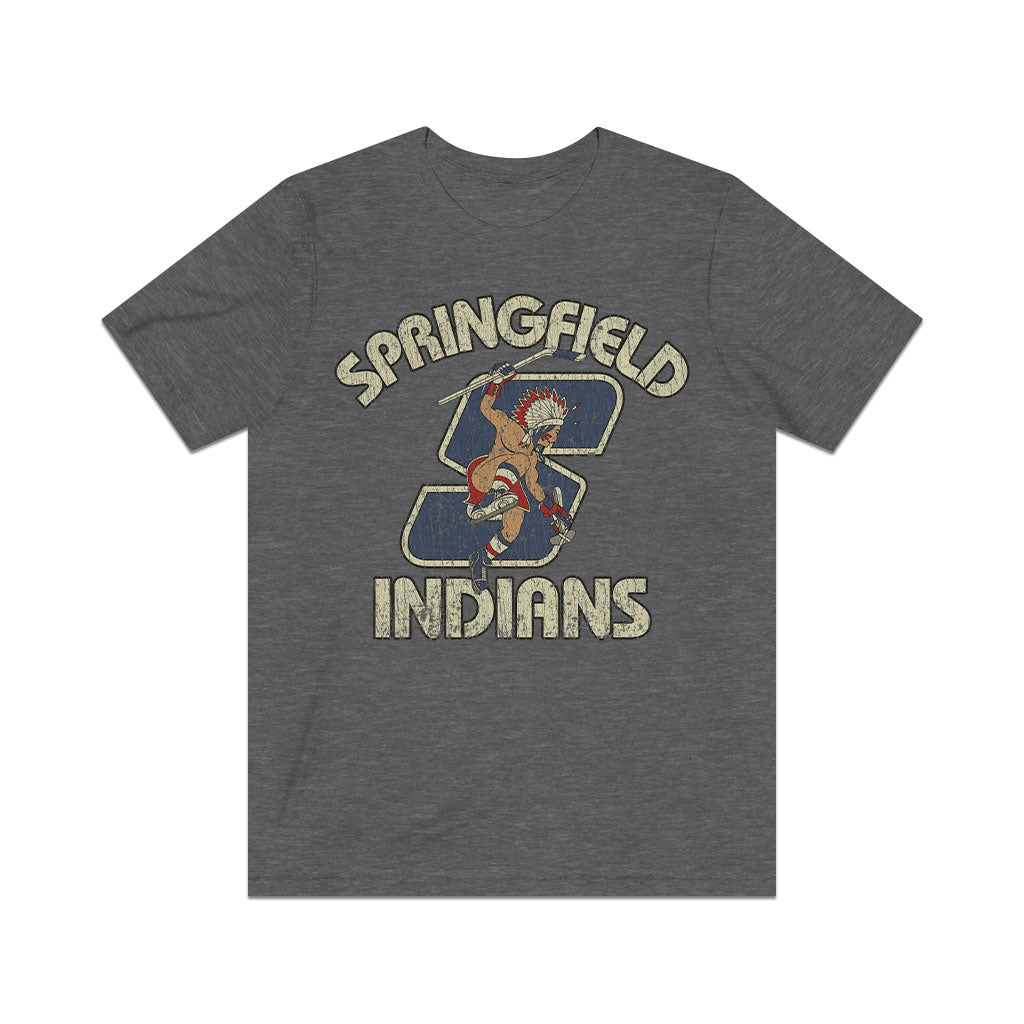 Springfield Indians Hockey 1974 Vintage Men's T-Shirt