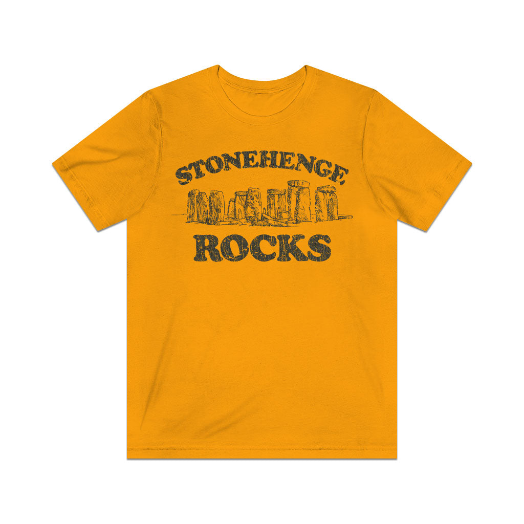 Stonehenge Rocks 1987 Vintage Men's T-Shirt