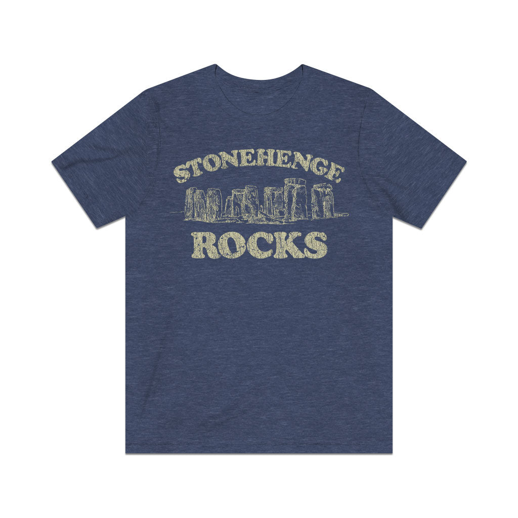 Stonehenge Rocks 1987 Vintage Men's T-Shirt