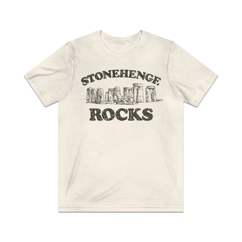 Stonehenge Rocks 1987 Vintage Men's T-Shirt