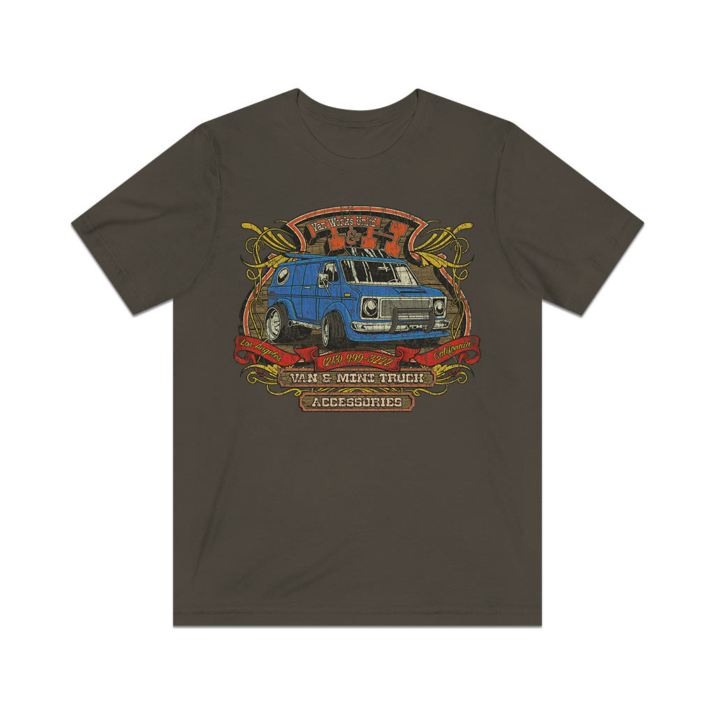 T&H Van Works Unlimited 1970 Vintage Men's T-Shirt