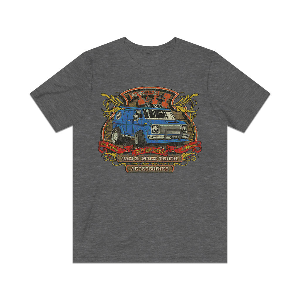 T&H Van Works Unlimited 1970 Vintage Men's T-Shirt