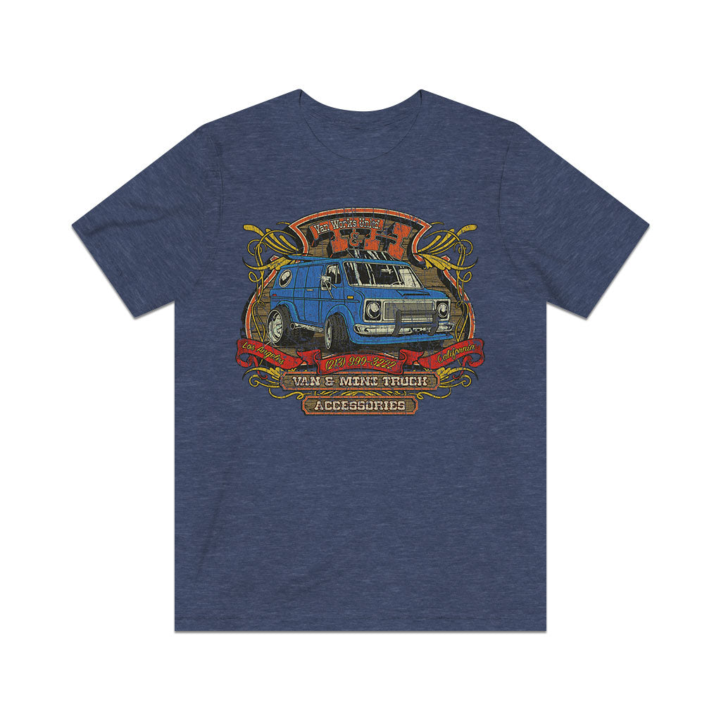 T&H Van Works Unlimited 1970 Vintage Men's T-Shirt