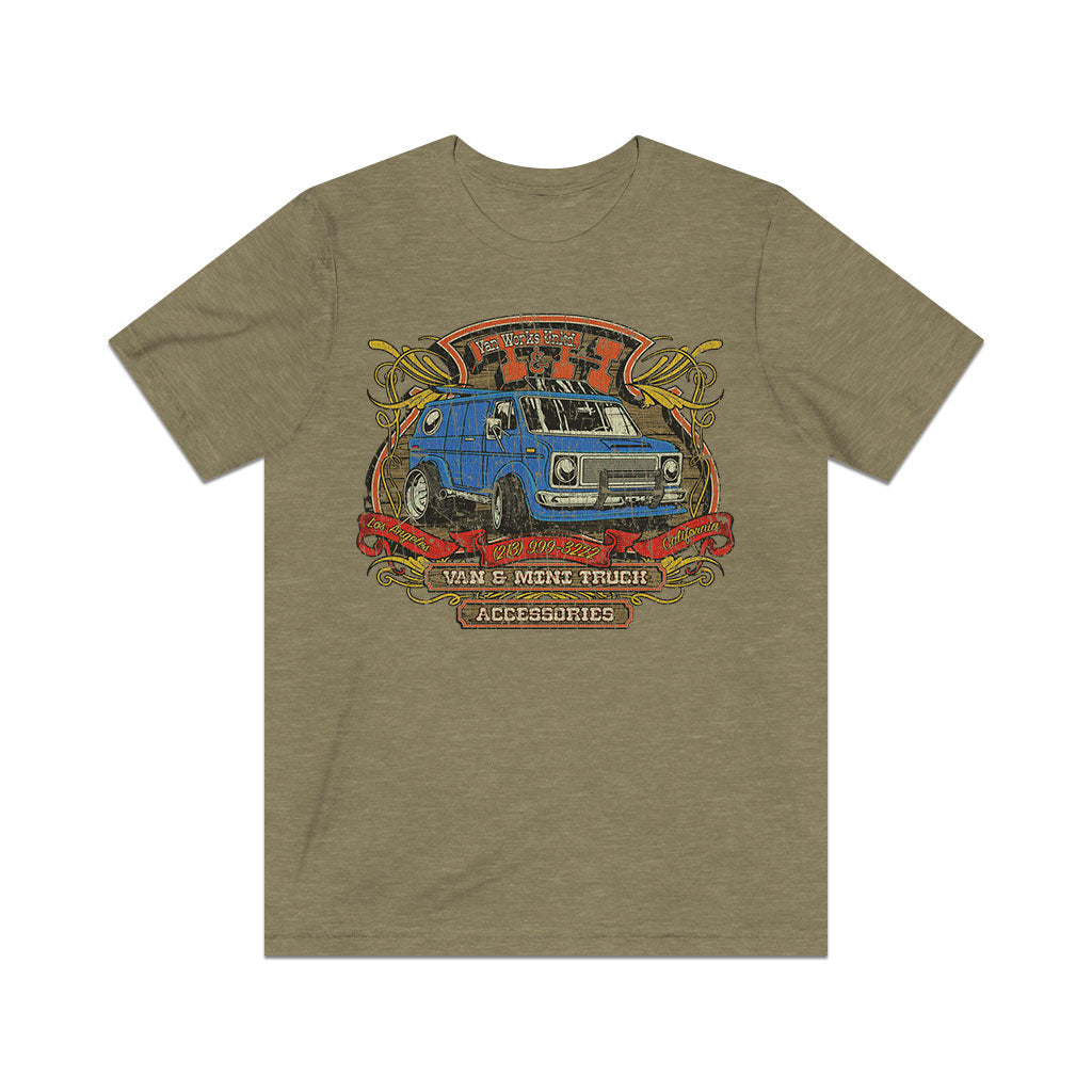 T&H Van Works Unlimited 1970 Vintage Men's T-Shirt