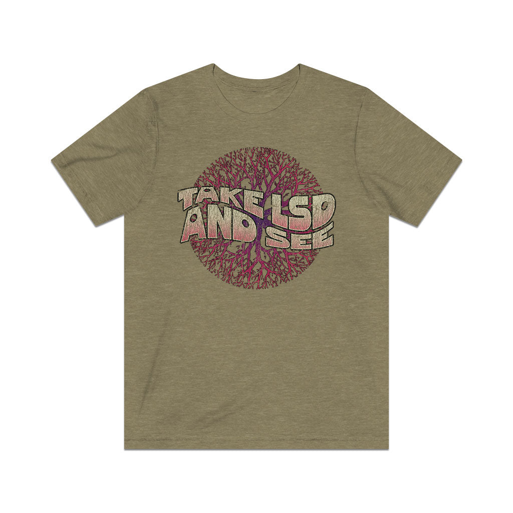 Take LSD And See 1966 Vintage Men's T-Shirt