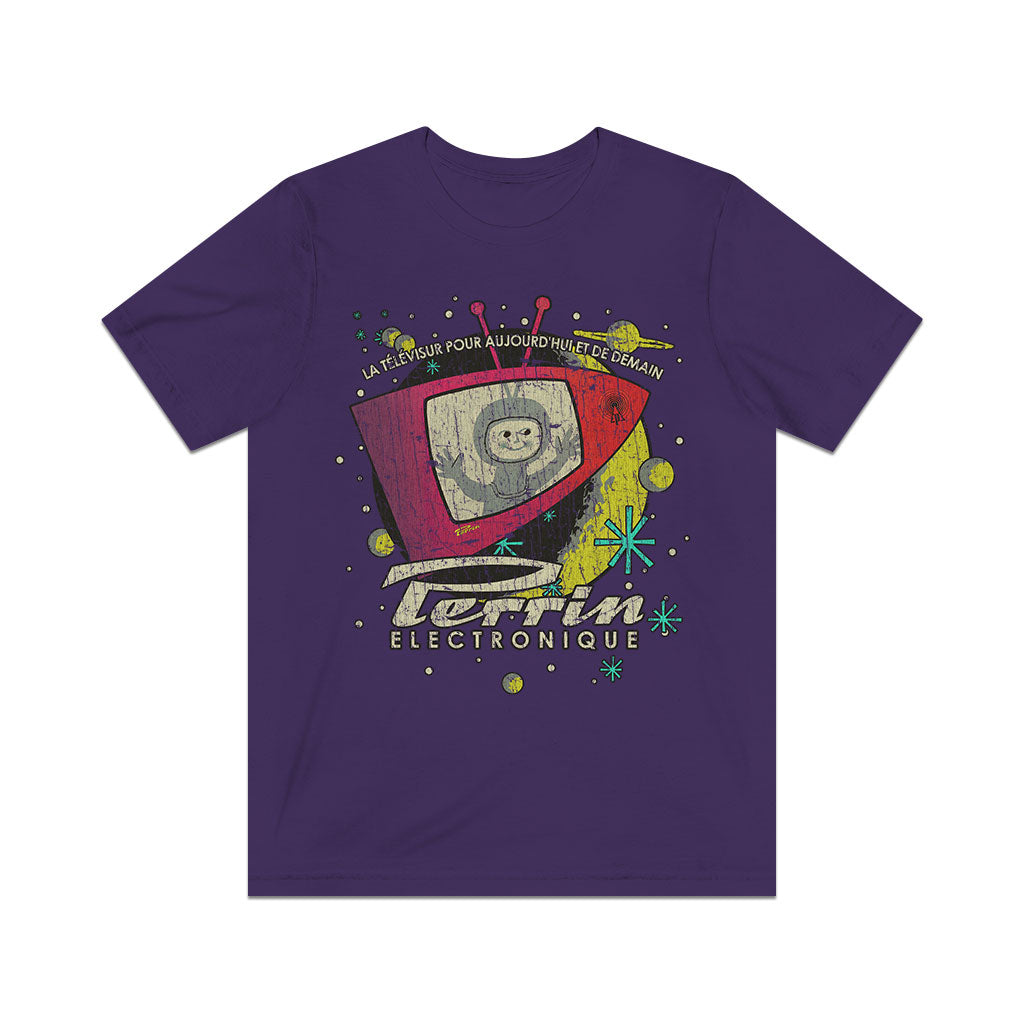 Perrin Electronique Astronaut 1958 Vintage Men's T-Shirt