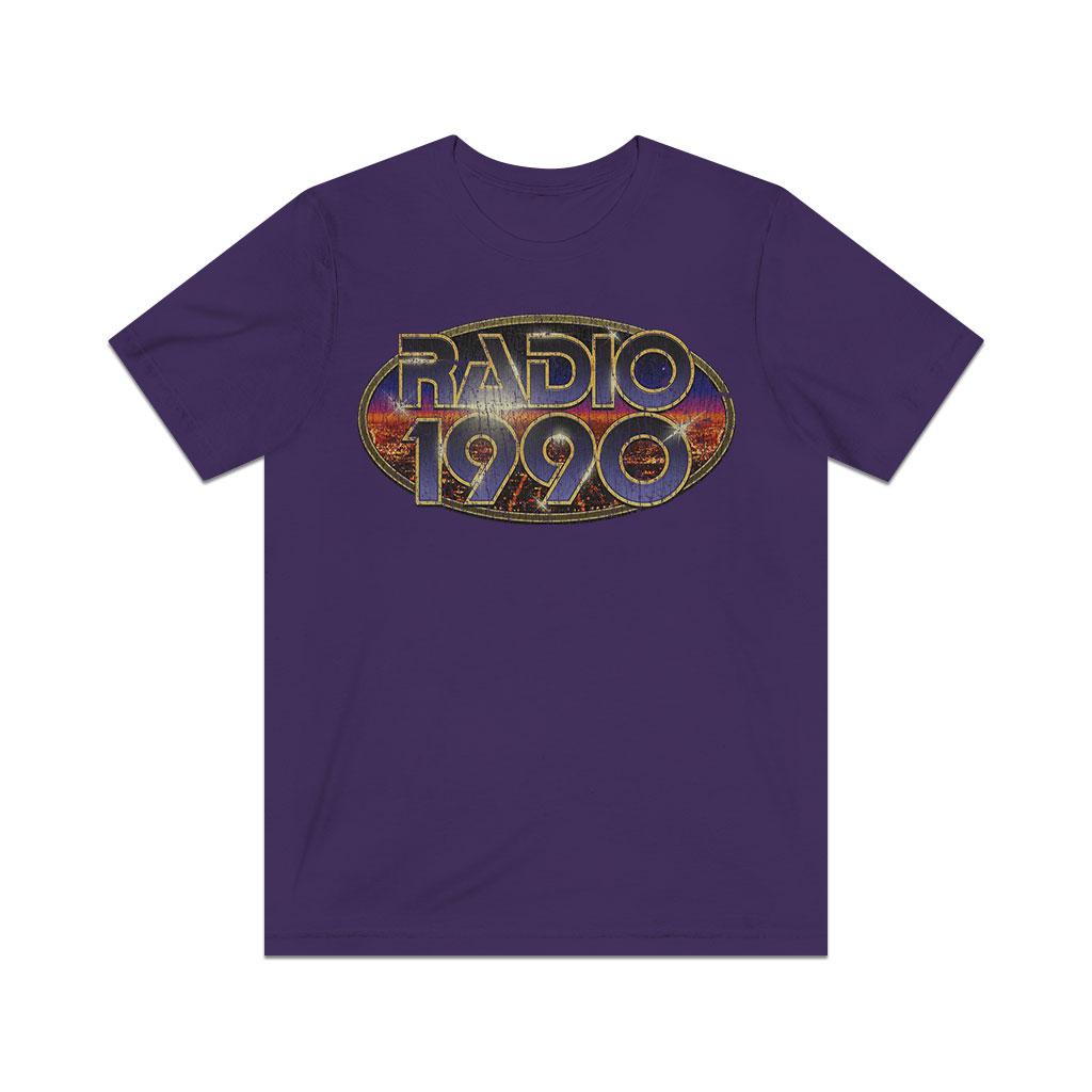 Radio 1990 City at Night 1983 Vintage Men’s T-Shirt