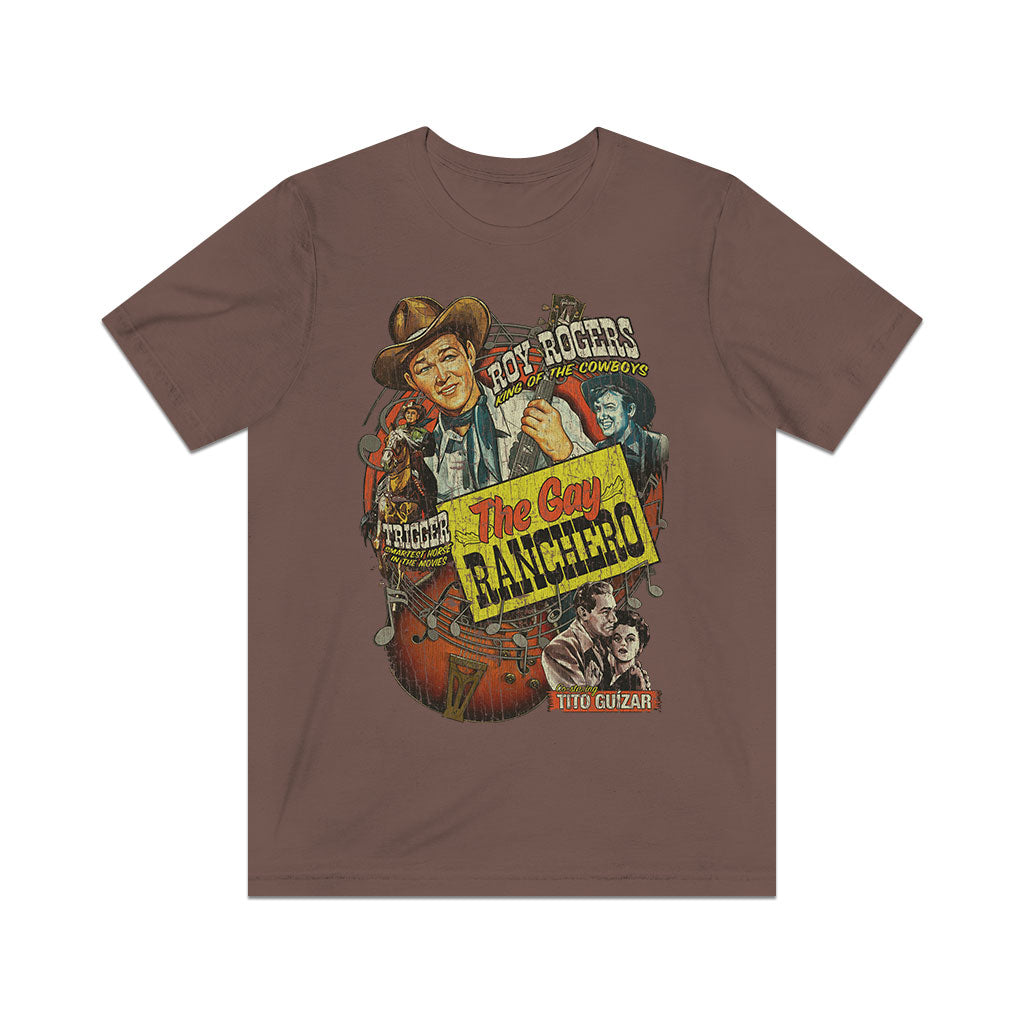 The Gay Ranchero 1948 Vintage Men's T-Shirt