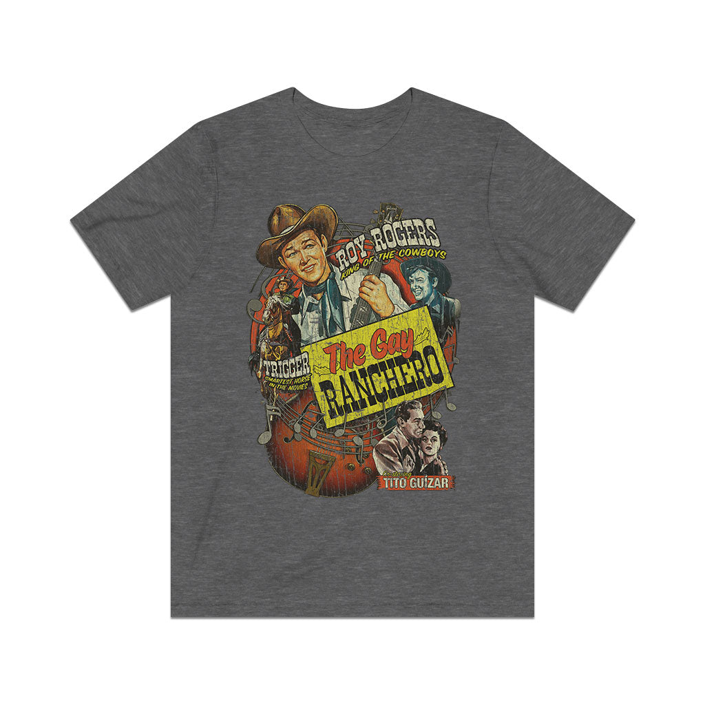 The Gay Ranchero 1948 Vintage Men's T-Shirt