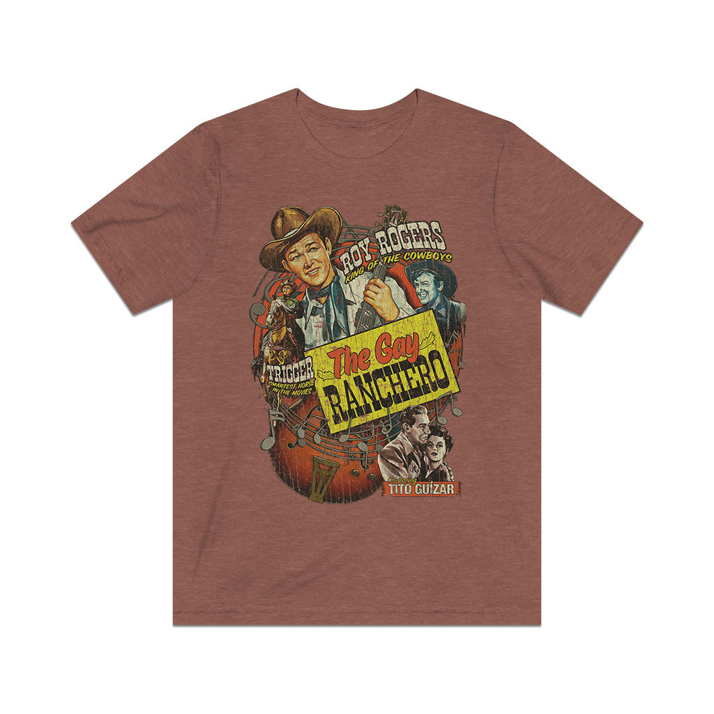 The Gay Ranchero 1948 Vintage Men's T-Shirt