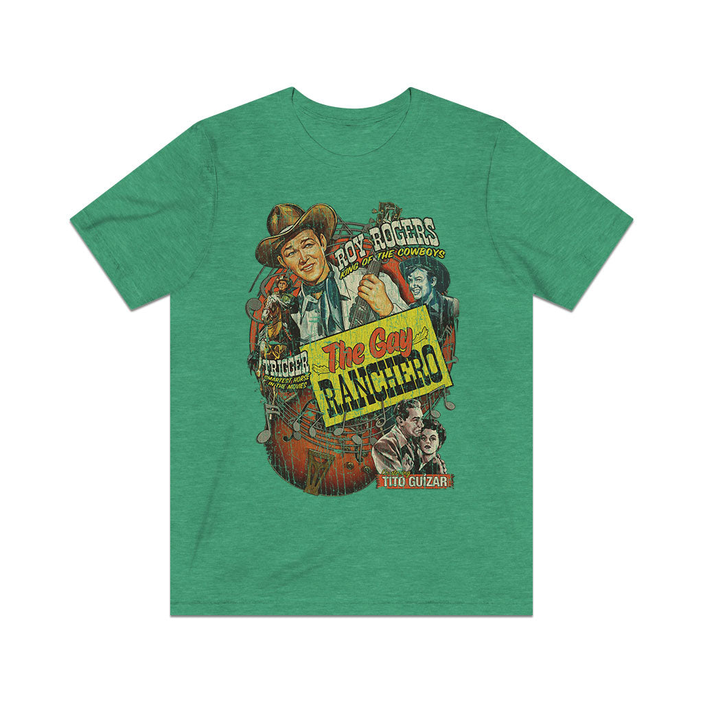 The Gay Ranchero 1948 Vintage Men's T-Shirt