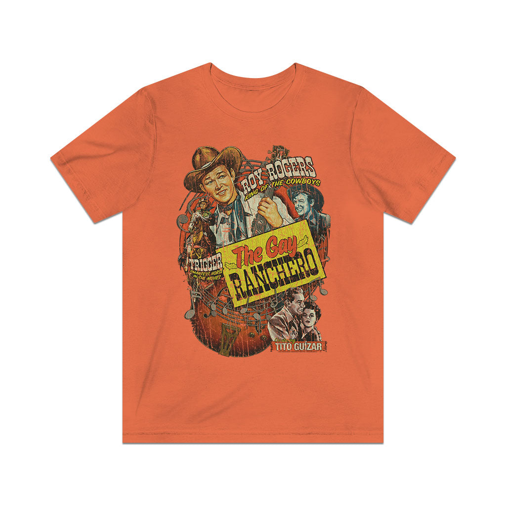 The Gay Ranchero 1948 Vintage Men's T-Shirt