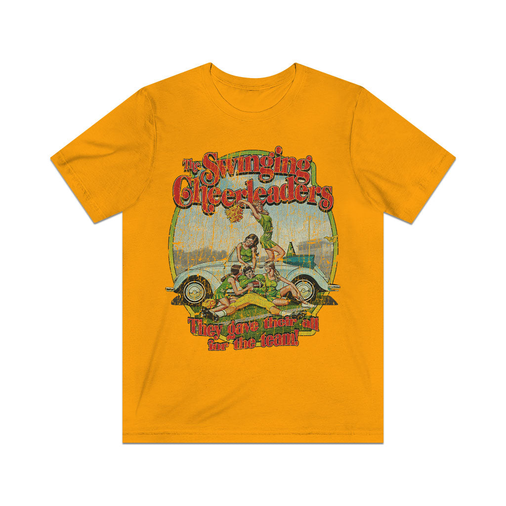 The Swinging Cheerleaders 1974 Vintage Men's T-Shirt