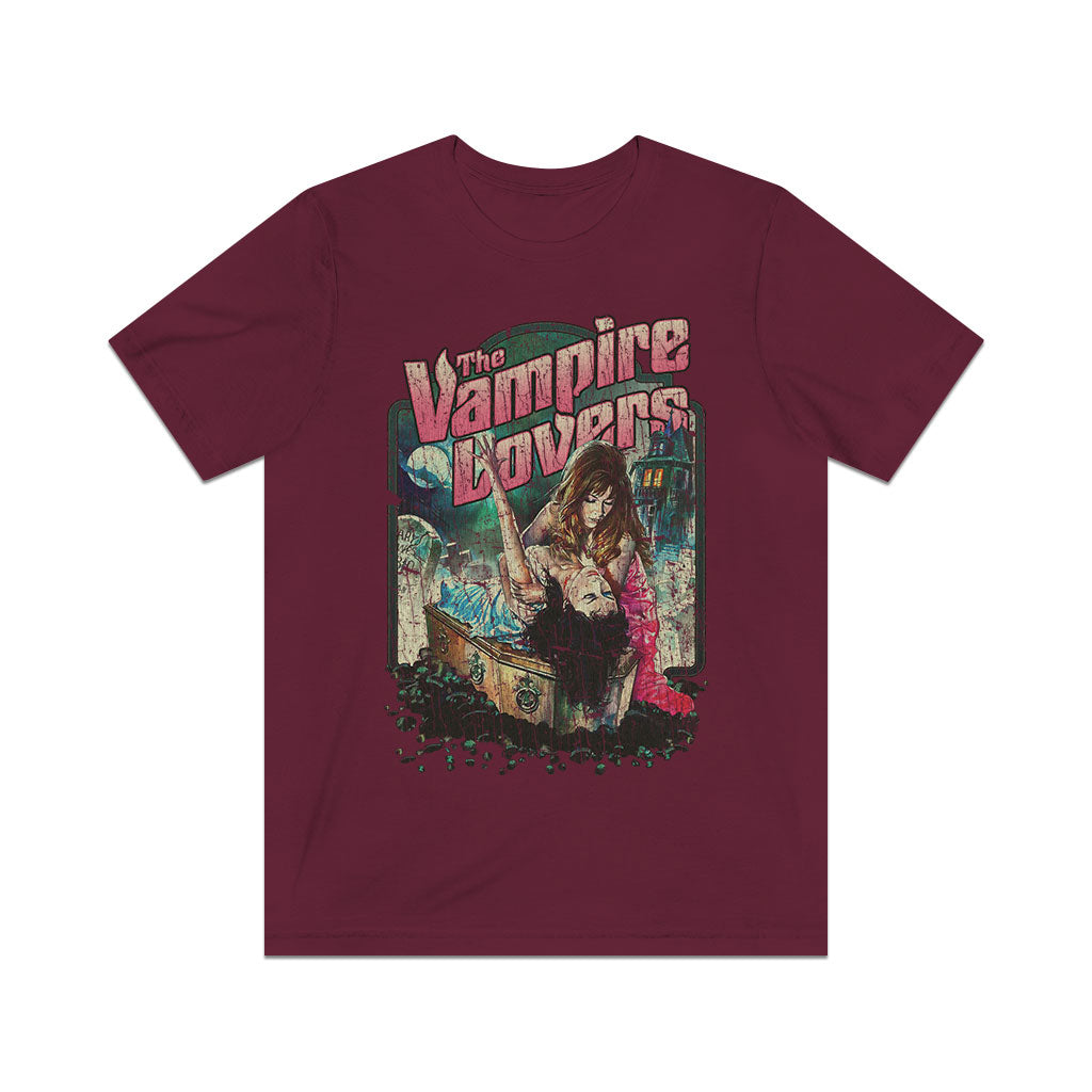 The Vampire Lovers 1970 Vintage Men's T-Shirt