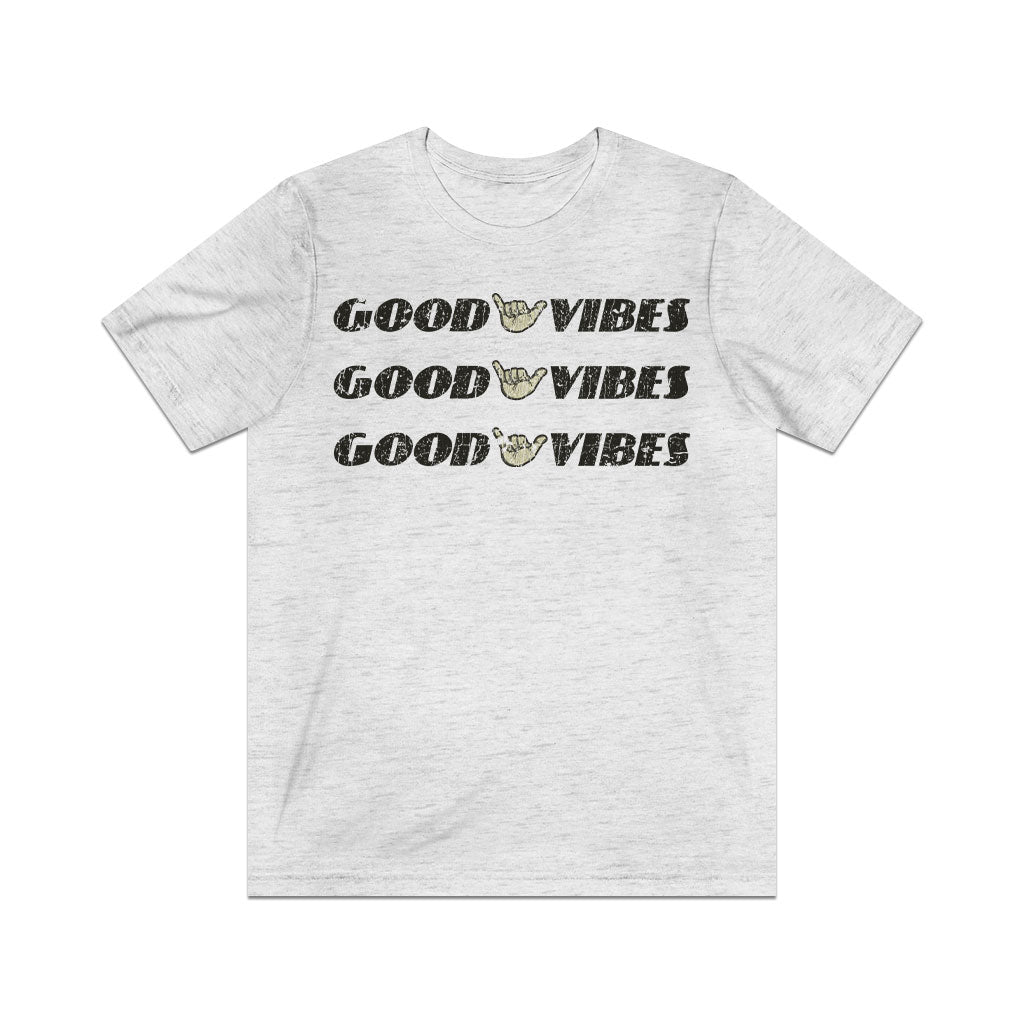 Triple Good Vibes 2021 Vintage Men's T-Shirt
