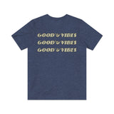 Triple Good Vibes 2021 Vintage Men's T-Shirt