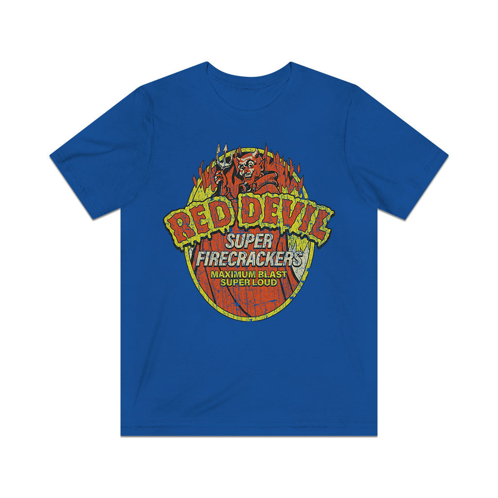 Red Devil Super Firecrackers 1948 Vintage Men's T-Shirt