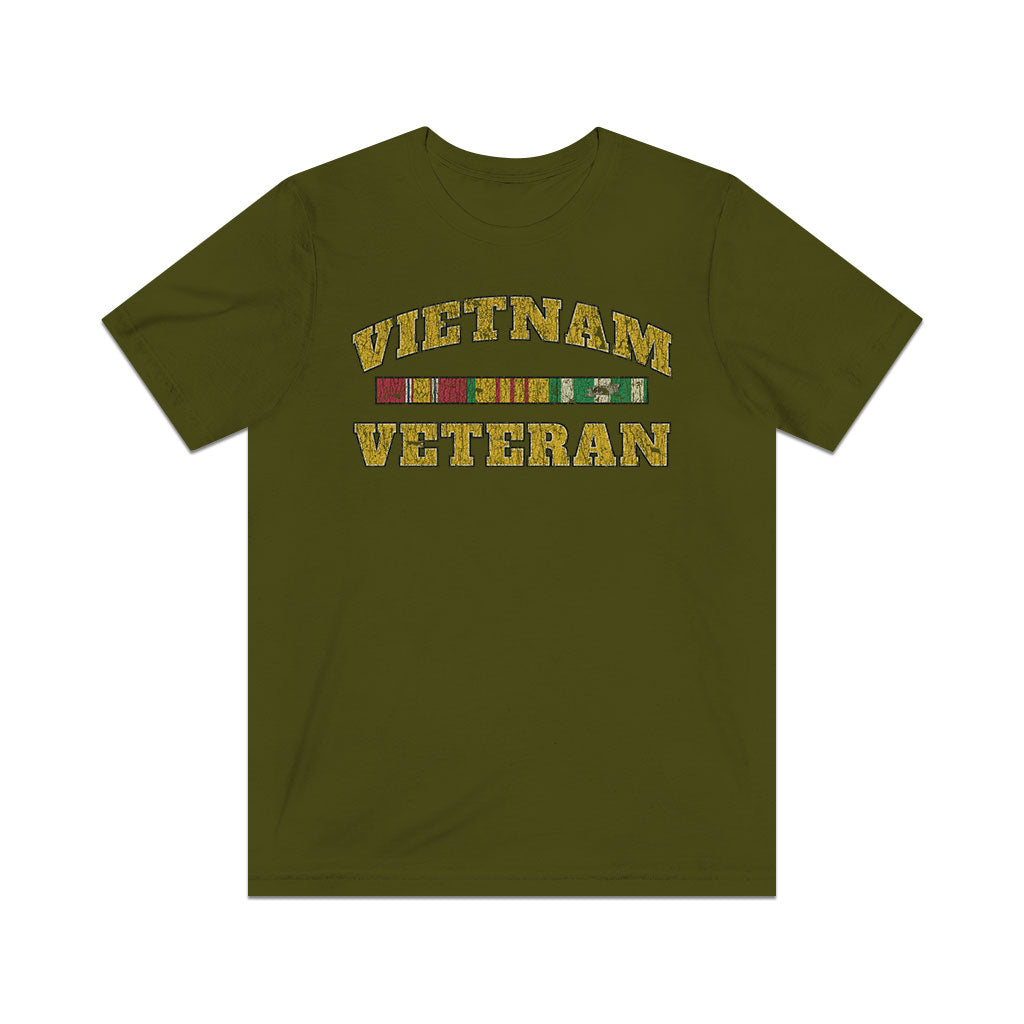 Vietnam Veteran Award Ribbons 1960 Vintage Men's T-Shirt