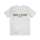 War Is Over 1972 Vintage Men's T-Shirt