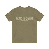 War Is Over 1972 Vintage Men's T-Shirt