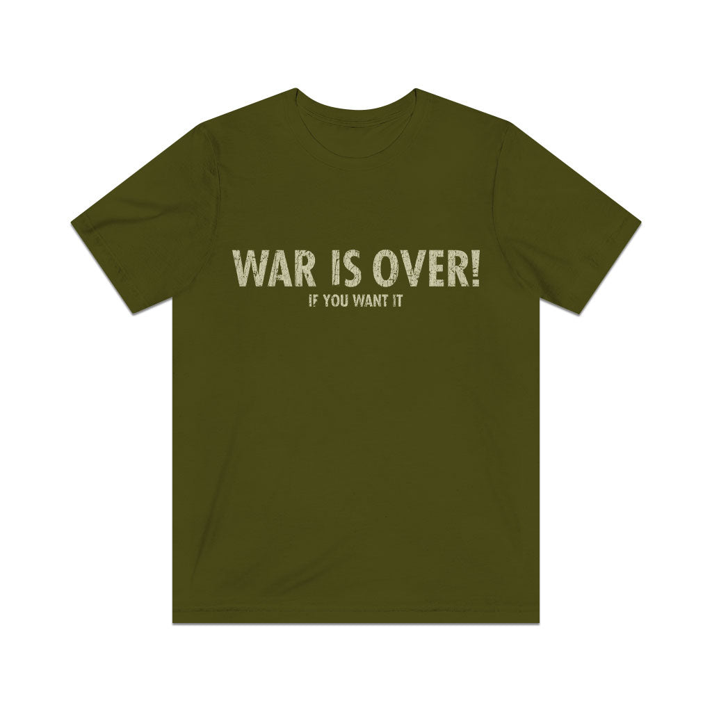 War Is Over 1972 Vintage Men's T-Shirt