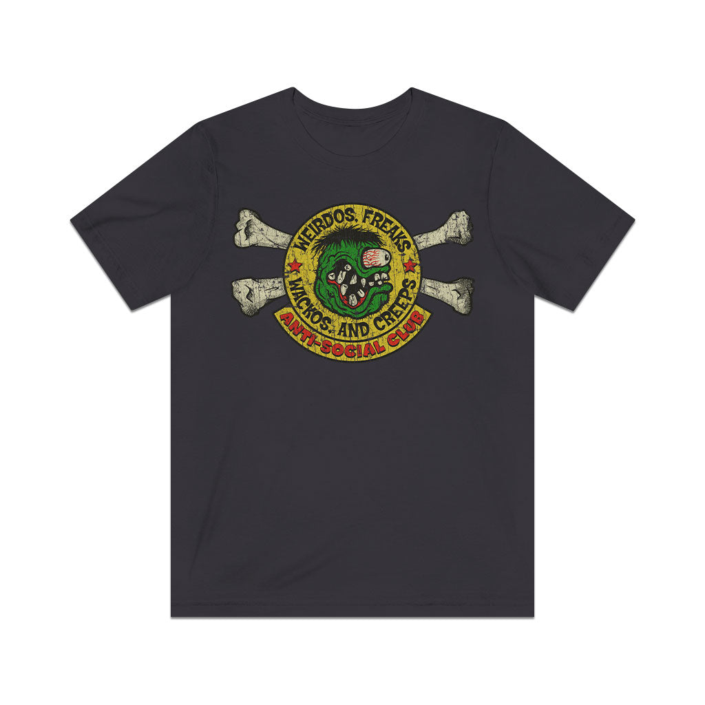 Weirdos, Freaks, Wackos, and Creeps Anti-Social Club 1967 Vintage Men's T-Shirt
