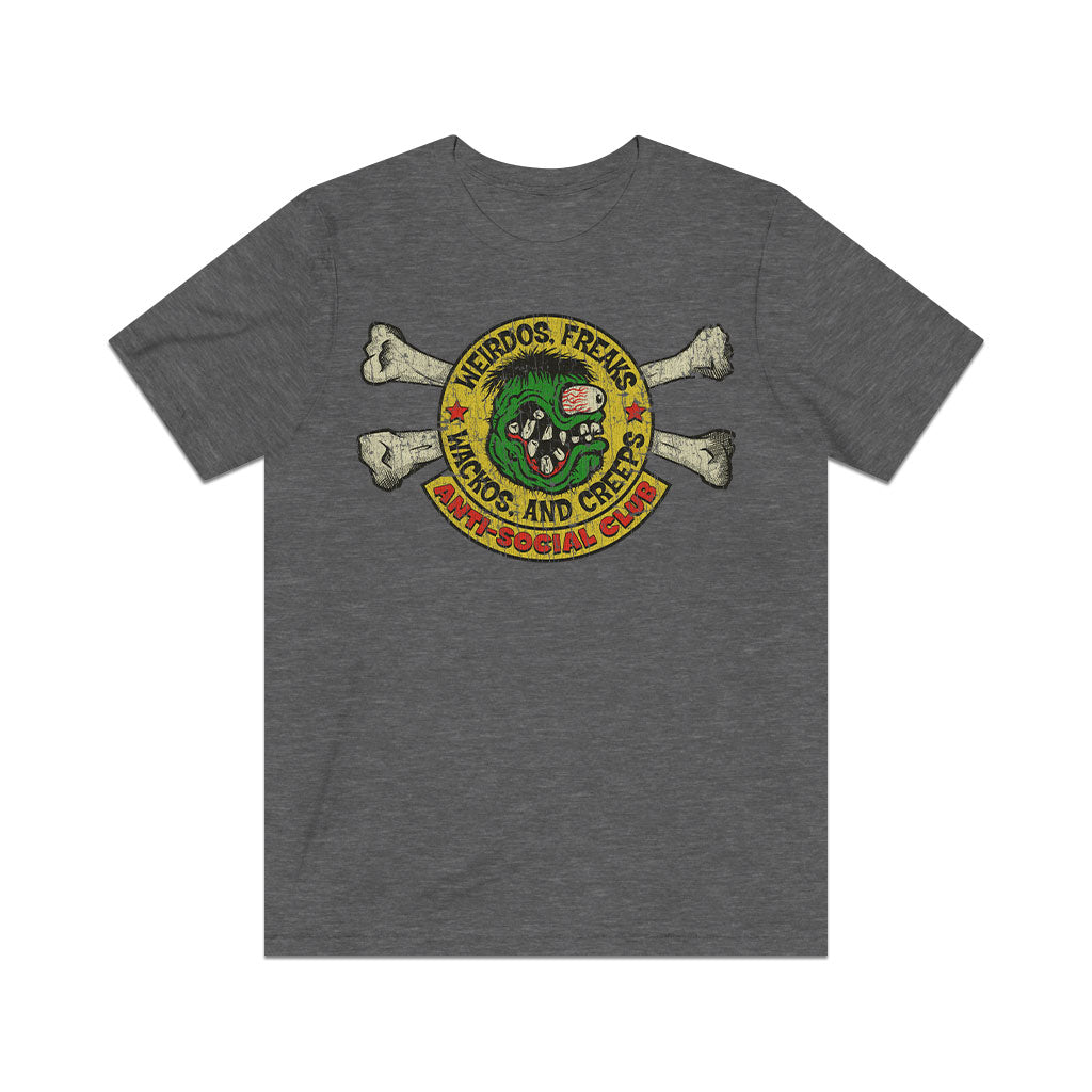 Weirdos, Freaks, Wackos, and Creeps Anti-Social Club 1967 Vintage Men's T-Shirt