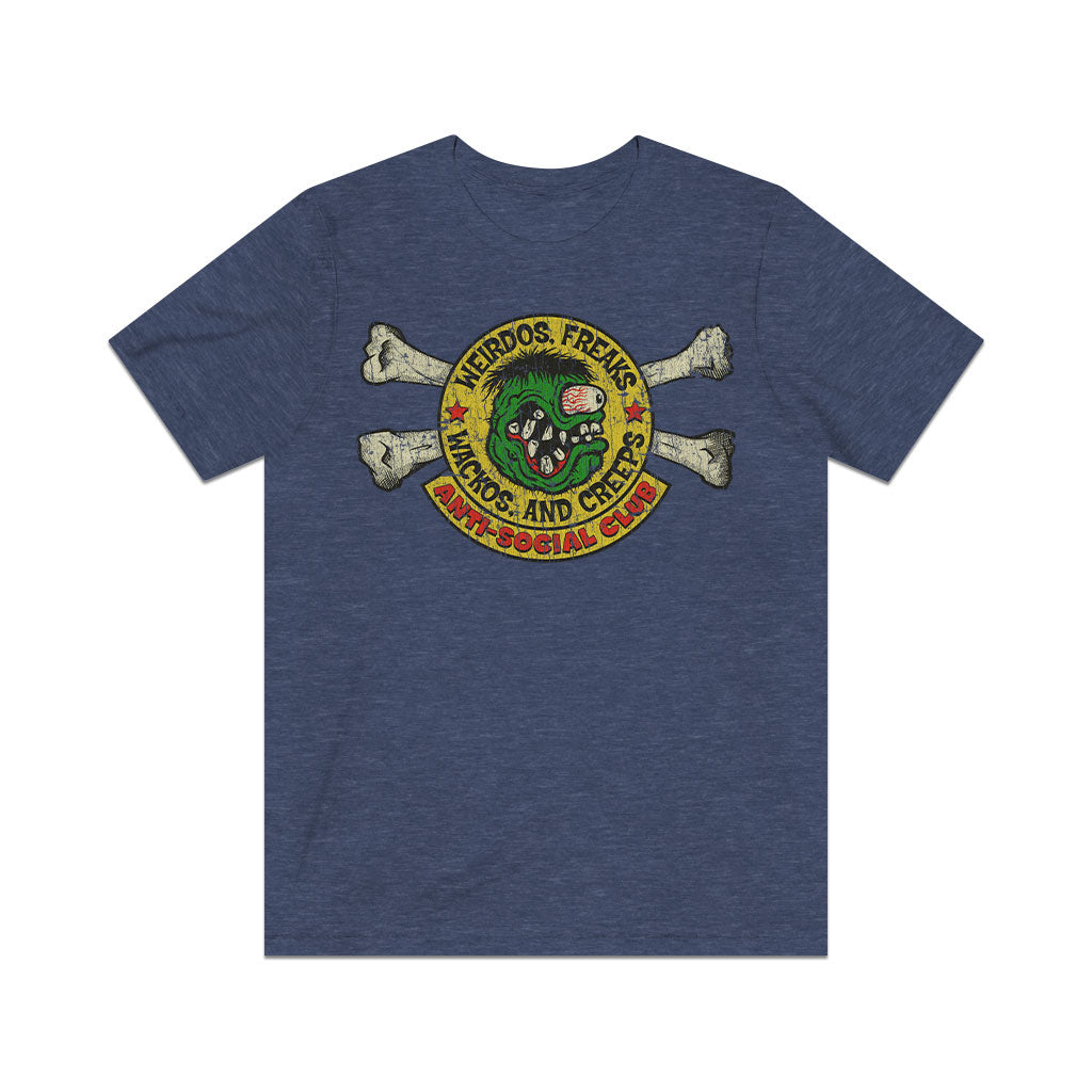Weirdos, Freaks, Wackos, and Creeps Anti-Social Club 1967 Vintage Men's T-Shirt