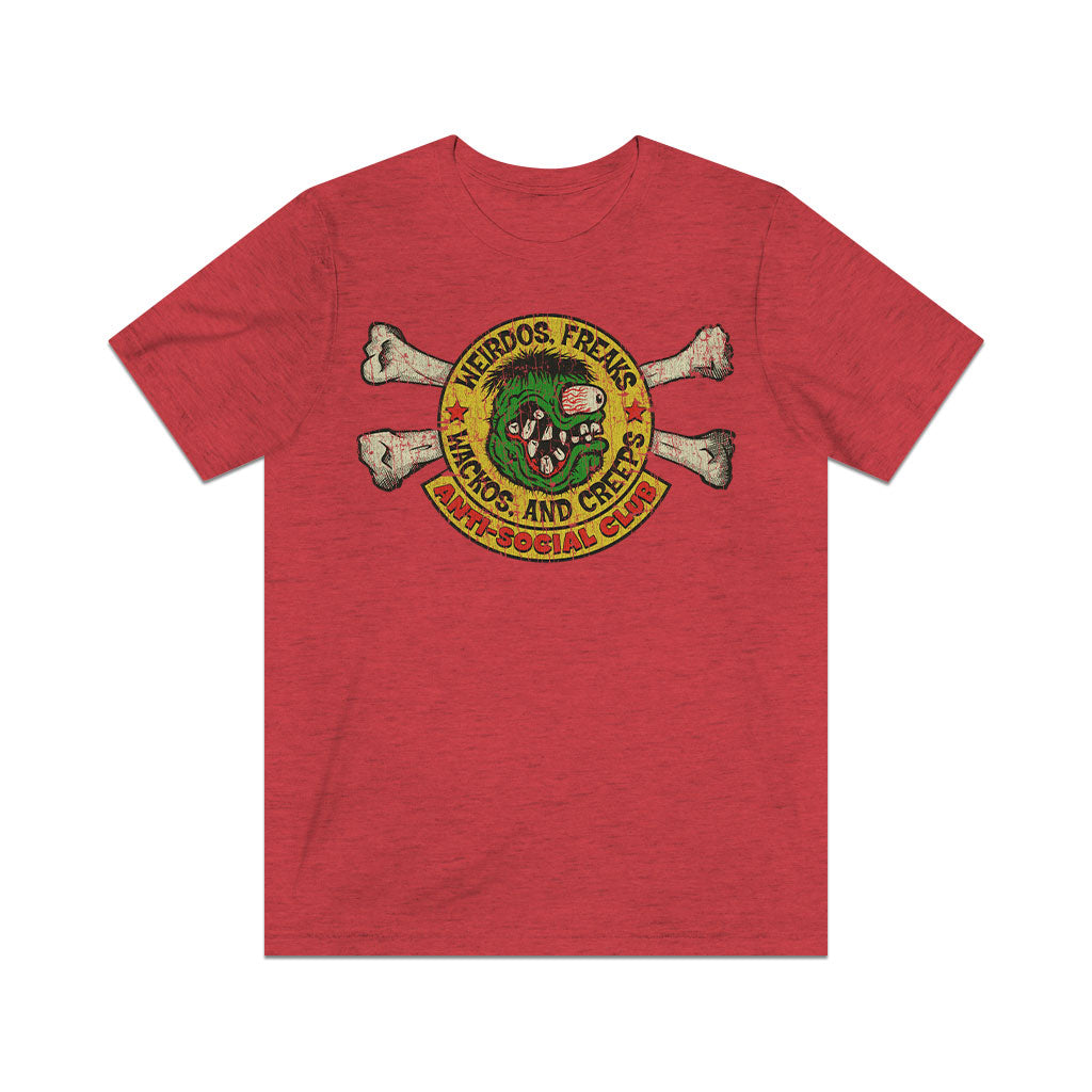 Weirdos, Freaks, Wackos, and Creeps Anti-Social Club 1967 Vintage Men's T-Shirt